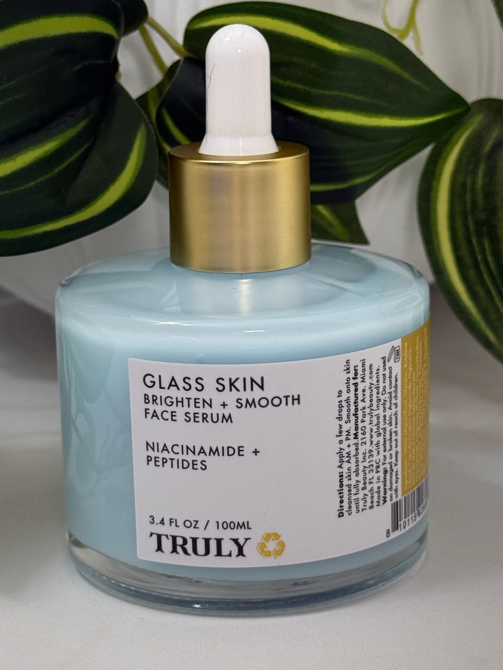 Truly GLASS SKIN Brighten + Smooth Face Serum — New/Never Opened